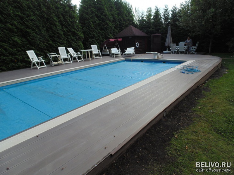 Доска террасная из древесно-полимерного композита