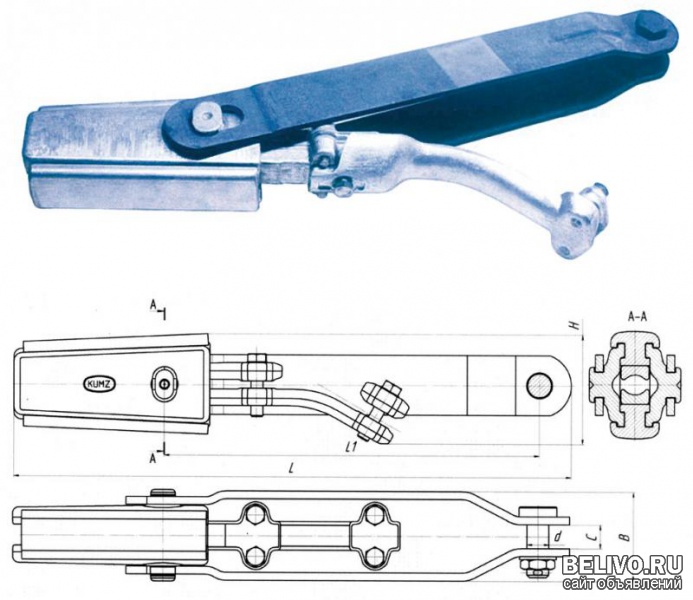 Зажим ЗНК 30-3