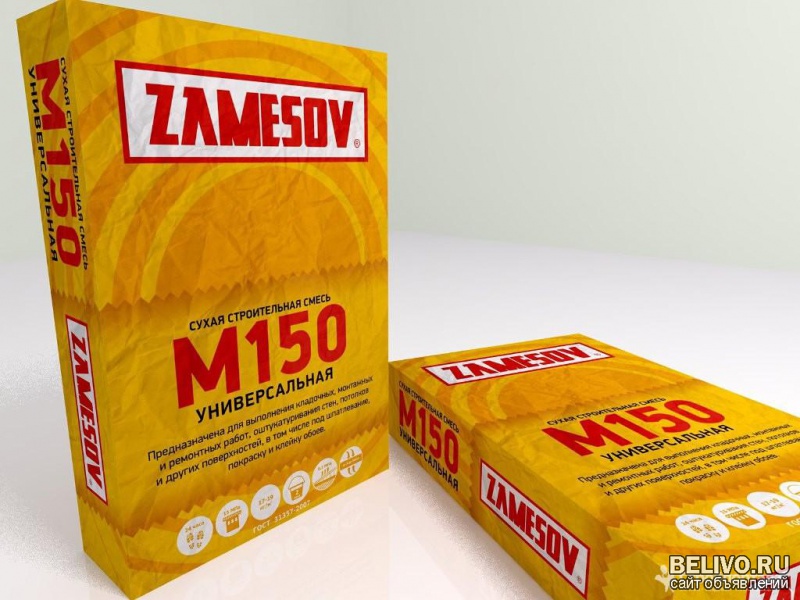 Сухая смесь в мешках м150 м200 м300 в Зарайске