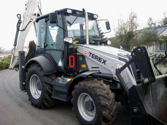 Комплект стекол для Terex 820/860