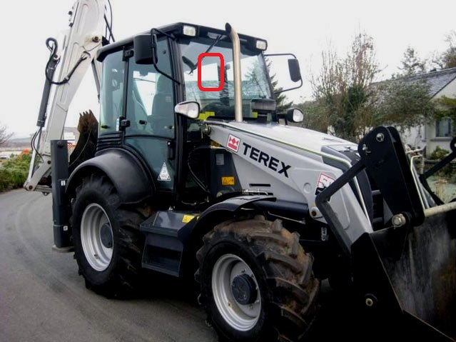 Комплект стекол для Terex 820/860